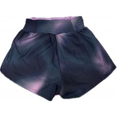 SHORTS BODY FOR SURE SPORT AURORA - ROXO/ESTAMPADO